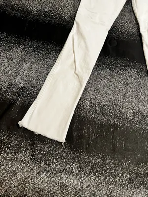 Mother Womens 27x32 pony boy fray jeans thumbnail 4