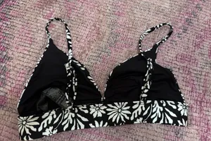 Topshop black and white bikini thumbnail 1