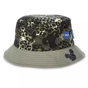 Disney parks animal print buckle hat camouflage Mickey Mouse cap world thumbnail 3