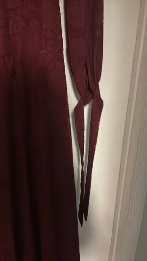 Azazie Wine Purple Dress thumbnail 2