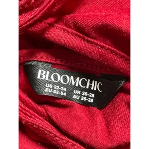 Bloomchic Women's Red Embroidered Snowflake Long Sleeve Shirt Blouse Top 22/24 thumbnail 5