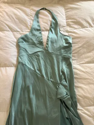 Oh Polly satin maxi dress thumbnail 1