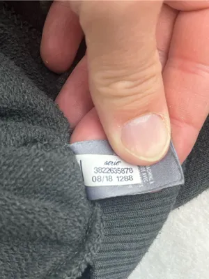 Aerie Women's Charcoal Grey Pullover Sweatshirt with Pockets Oversized XXS thumbnail 9