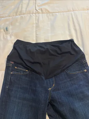 Citizens of Humanity Dark Blue Women's Maternity Bootcut Jeans thumbnail 4