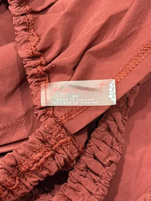 Free People Movement Flowy Back Slit Bra Burgundy Red thumbnail 5