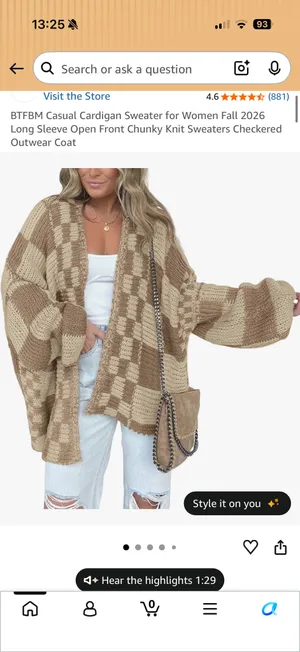 Amazon Chunky Sweater thumbnail 4