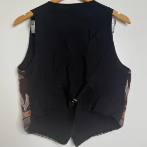 Vintage Jane Ashley Wool Blend Vest Southwestern Women’s Size Medium Embroidered thumbnail 6