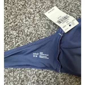 NWT Aerie Blue and Gold Scoop Bikini Top - Medium thumbnail 5