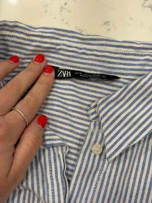 ZARA Button-Up Shirt thumbnail 5