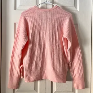 Loft Ribbed Wrap Sweater thumbnail 3