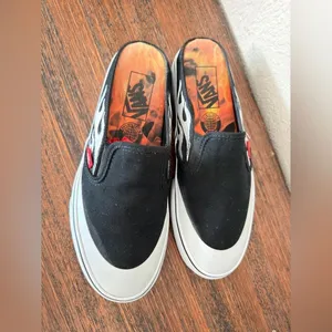 Vans Slip-on Mule Black White Asap Rocky Men's Fashion Skate mens 6.5 wmns 8.0 thumbnail 3