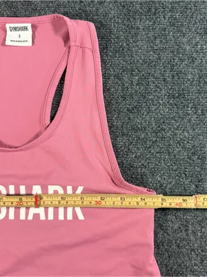 Gymshark Tank Top Pink Women's Size Small Gym Athleisure Workout thumbnail 4
