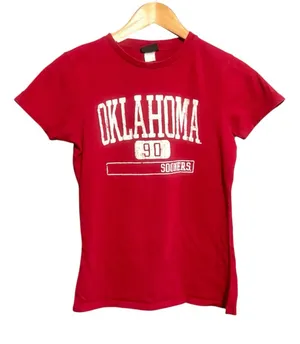CHAMPION Oklahoma Sooners Red Graphic Tee thumbnail 1