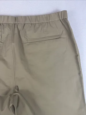 Vince Cotton Blend Parachute utility cropped Pants in olive-Khaki Size: XL thumbnail 5