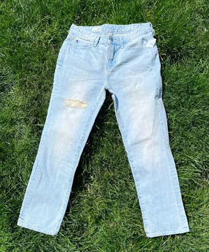 Gap NWT  Light Wash Real Straight Jeans thumbnail 3