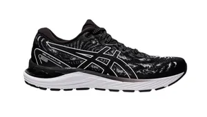 Asics Black and White Women's Athletic Running Shoes thumbnail 1
