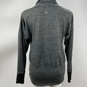 Athleta small cowl neck thumb hole sweater thumbnail 5