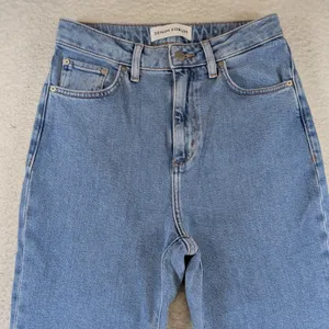 Denim Forum Aritzia Joni High Rise Flare Jeans Blue Medium Wash 28 DW1663 thumbnail 6