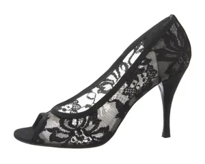 Kelly &‎ Katie Lace Peep Toe Heels Size 10 B-24 thumbnail 1
