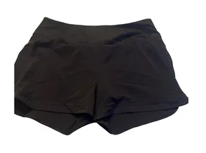 Think Loose Fit for Running Gym and Yoga High Waist Elastic Sport Shorts XL thumbnail 1