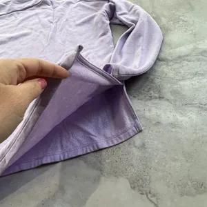 Joy Lab Funnel Neck Pullover Thin‎ Sweatshirt Size XS Xsmall Lavender Purple thumbnail 3