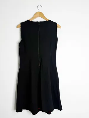 SPANX Sleeveless Fit & Flare Dress Black Size Large thumbnail 5