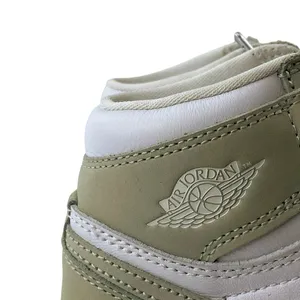 Nike Air Jordan 1 OG Seafoam Women's White Green Lace Up High Sneakers Shoes 7.5 thumbnail 5