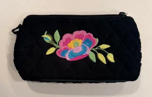 Vera Bradley | Adele embroidered makeup bag thumbnail 1