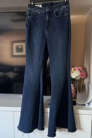 Free People We The Free Curvy CRVY Ma Cherie High Waist Flare Jeans thumbnail 4