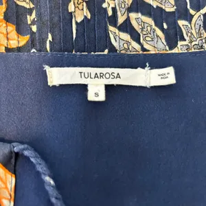 TULAROSA Audrey Floral‎ Print Smocked Bell Sleeve Mini Dress Size S thumbnail 6