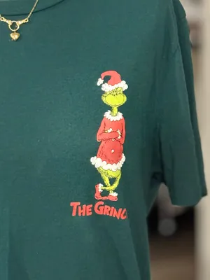 Dr. Seuss The Many Moods of The Grinch Graphic T-Shirt - Adult Medium Green thumbnail 3