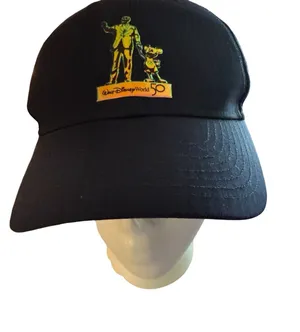 Nike x Disney Hat 50th Anniversary Navy Blue Partners Statue Adjustable Cap thumbnail 1