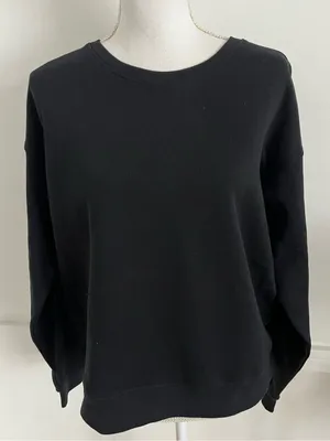 Pact • Black Women's Crewneck Sweatshirt thumbnail 1
