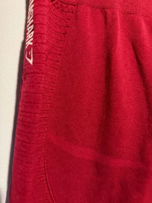 Gymshark Energy Seamless Cropped Leggings Red thumbnail 5