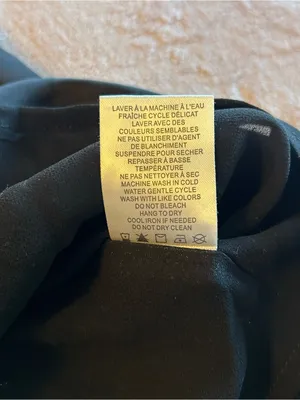 Rachel Zoe black satin cowl neck tank top with crossed straps in back size M thumbnail 7