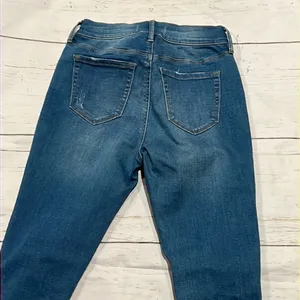 Pacsun high rise ankle skinny button up jeans thumbnail 5