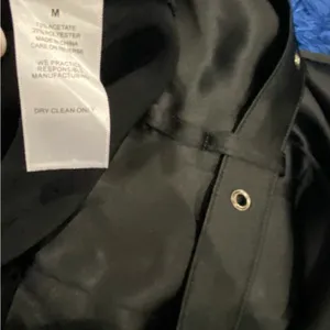 NONCHALANT Label Jace Black High-Waisted Shiny Trousers Pants Wide Leg Medium thumbnail 5