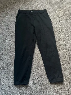 Rosio Black Women's Fleece Jogger Sweatpants thumbnail 2
