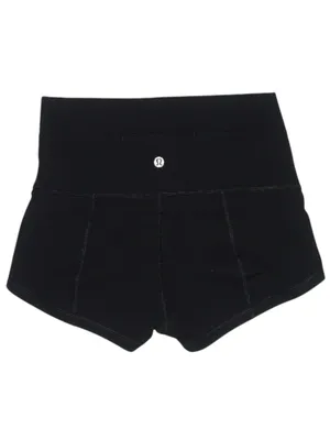 HTF: new Lululemon ॐ Wunder High Waist Yoga Running Short 2" Inseam ॐ Black 8 thumbnail 5