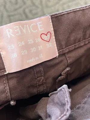 Revice Denim Brown Cargo Carpenter Pants thumbnail 3
