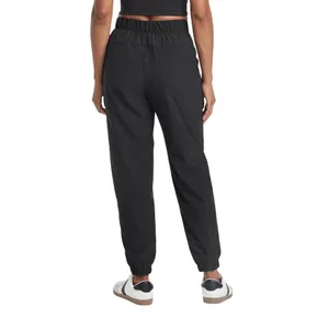 NWT All In Motion Womens High-Rise Winter Woven Lined Joggers 91754551 Black XS thumbnail 2