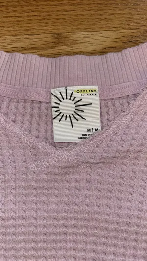 Aerie Waffle Shirt thumbnail 2