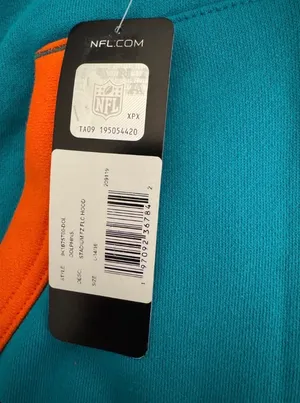 NWT NFL Miami Dolphins Stadium Full-Zip Youth Hoodie Large 14/16 $50 MSRP thumbnail 7