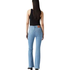 Levi’s 726 Distressed Flare Leg Denim Blue Jeans Pants size 27 thumbnail 3