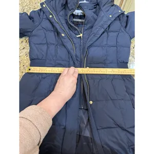 Cole Haan Signature Down Puffer Coat with Bib Size Small Blue, Retail $249 thumbnail 13