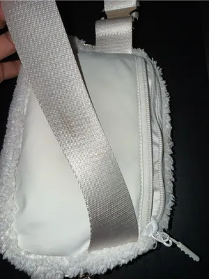 lululemon athletica Cream Sherpa Crossbody Waist Bag thumbnail 8