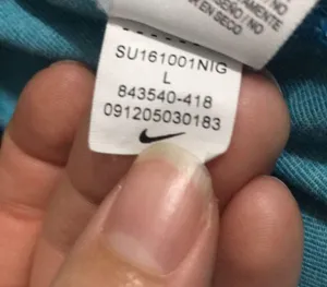 Nike Blue Crop Leggings Size Large thumbnail 4