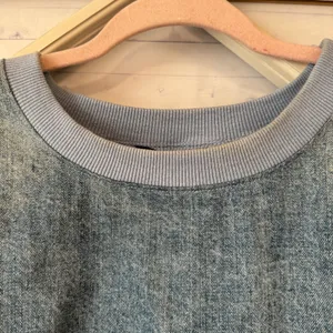 FATE‎ Distressed Denim Sweatshirt, Size large Blue thumbnail 4
