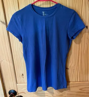 GAP Women's Short Sleeve Tee in Blue thumbnail 1