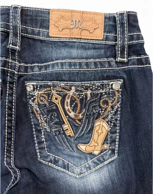 Miss Me Bootcut Jeans Embellished 26 thumbnail 3